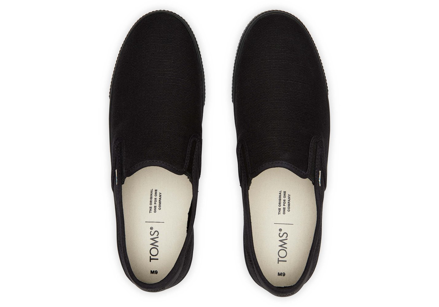 Toms Baja Slip On Black - Mens - 84527-TBYX